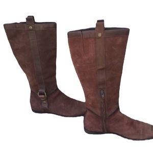 Cole Haan Nike Air Brown Riding Boots